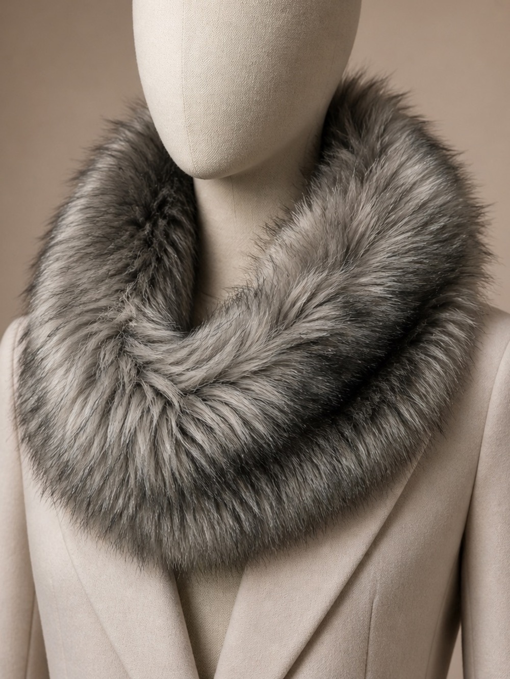 DANIER | Faux Fur Infinity Scarf